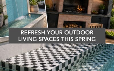Refresh Your Outdoor Living Spaces This Spring with Beautiful Mosaics